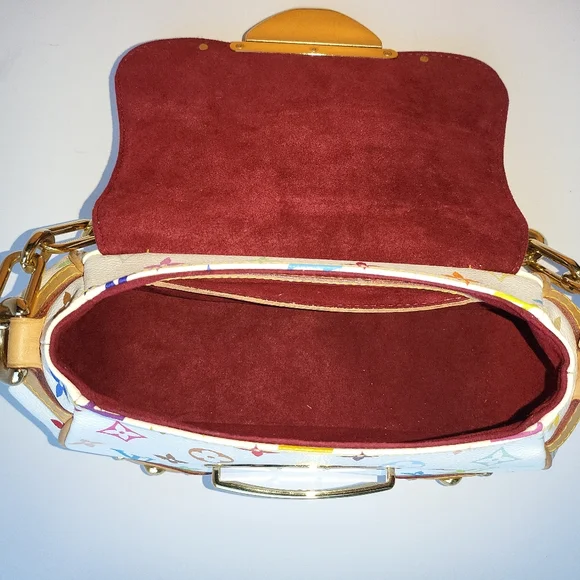 🔥SOLD🔥LOUIS VUITTON Marilyn White Multicolor Shoulder Bag - Picture 11 of 17
